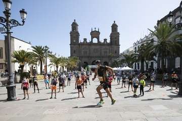 La LPA Trail  se celebró este sábado en la capital grancanaria/Carlos Díaz Recio.